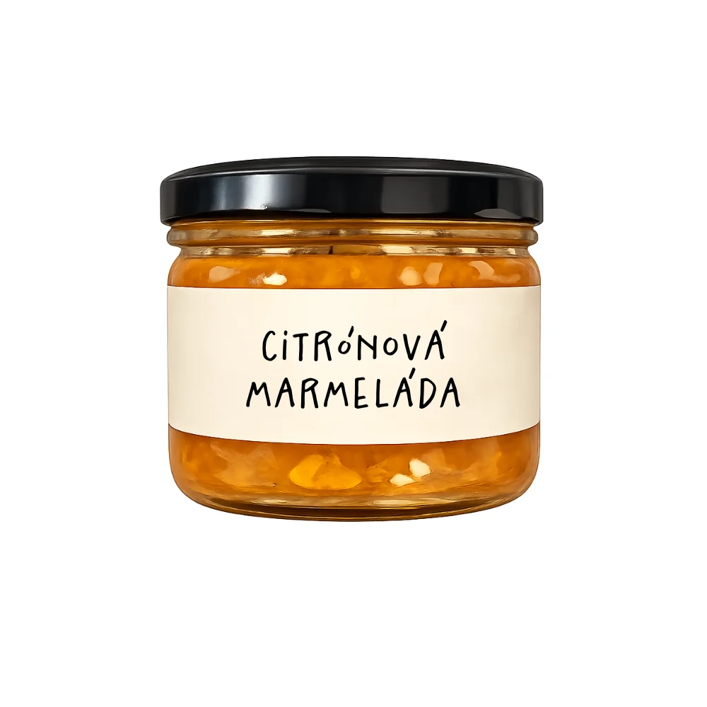 Citronová marmeláda